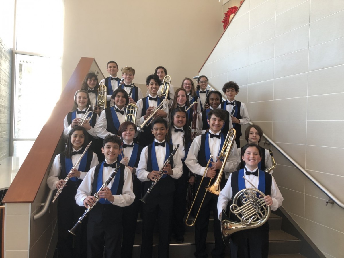 2019 Bailey members of the Region Band! 