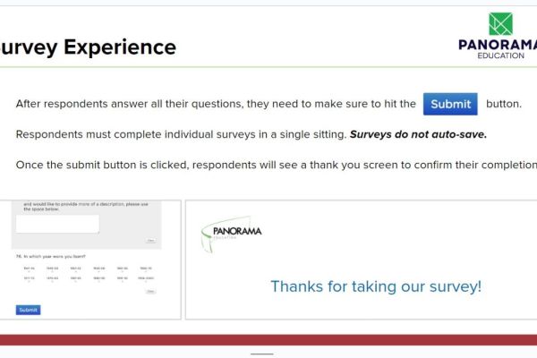 Hit submit when complete.